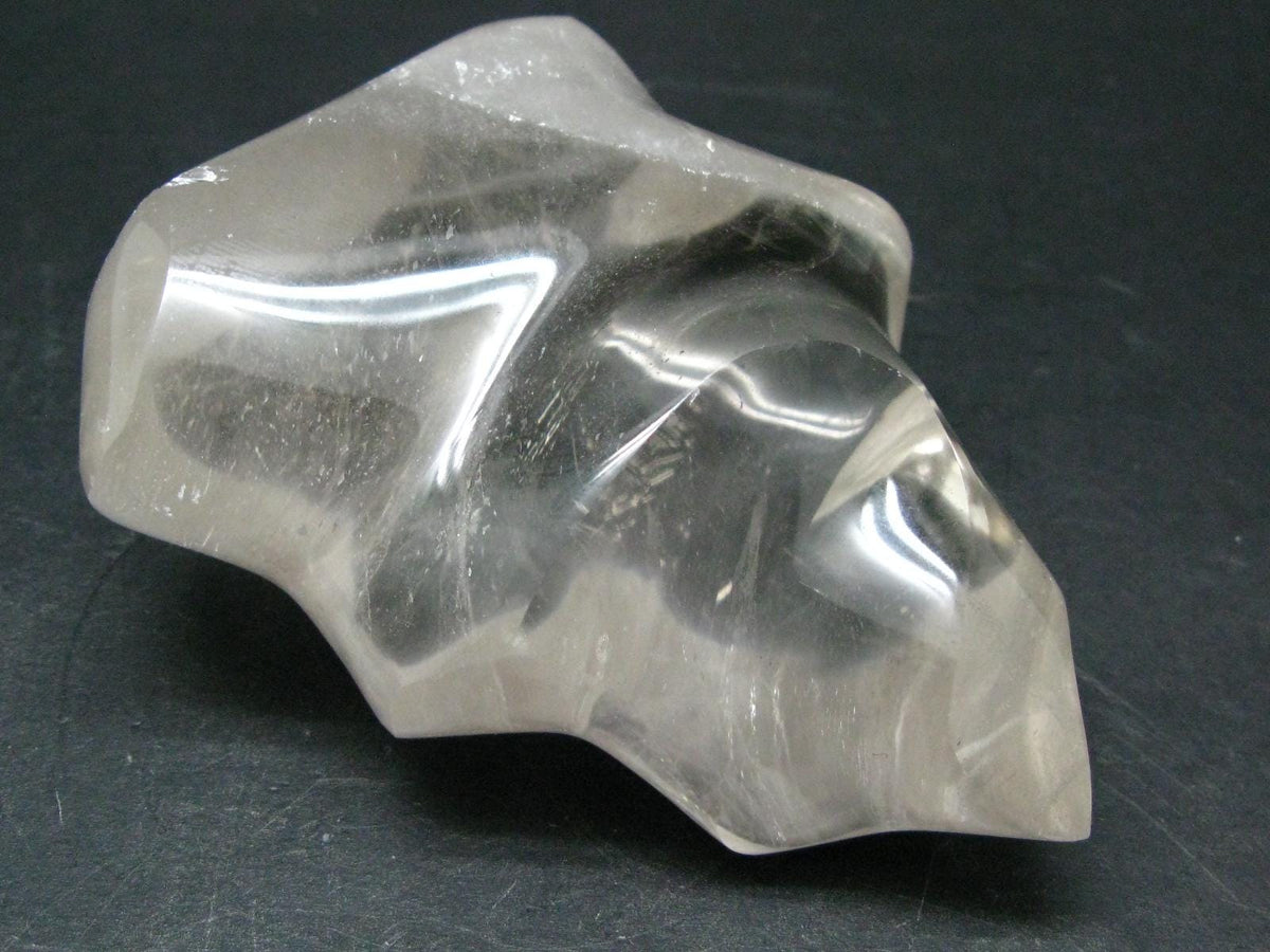 Fine Quartz Flame Polished Stone From Madagascar - 2.6" - 270.45 Grams