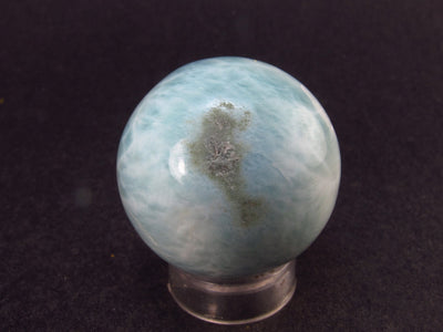 Larimar Sphere From Dominican Republic - 0.9" - 22.9 Grams