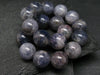 Iolite Cordierite Genuine Bracelet ~ 7 Inches ~ 10mm Round Beads