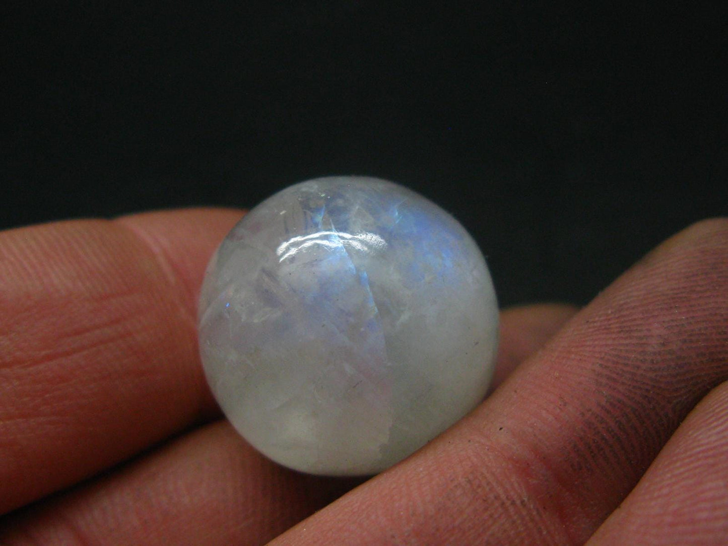 Gem Moonstone Sphere from India - 0.8" - 12.2 Grams