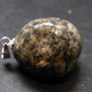 Rare Impactite Silver Pendant From Norway - 1.1"