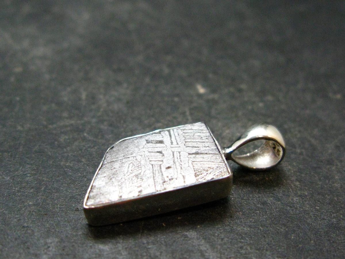 Muonionalusta Meteorite Pendant from Sweden - 1.0" - 3.26 Grams