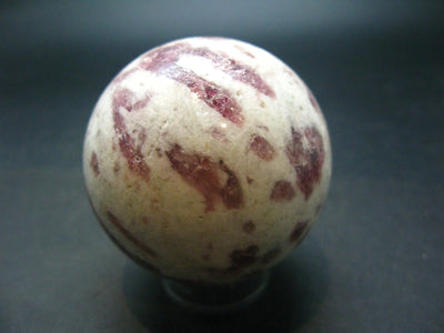 Pink Tourmaline Sphere Ball From Madagascar - 2.4"