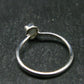 Green Herderite Silver Ring From Brazil - 1.77 Grams - Size 7