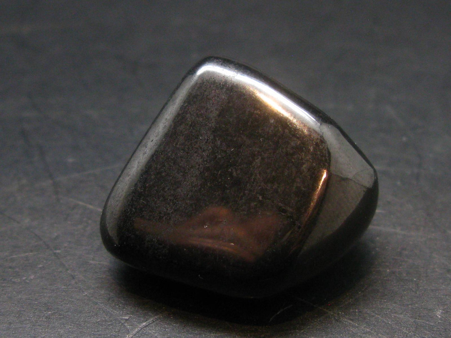 Elite Shungite Tumbled Piece from Russia - 1.1" - 24.49 Grams