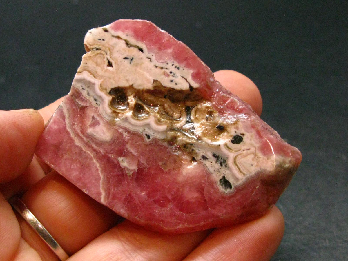 Rhodochrosite Large Slab From Argentina - 2.1" - 28.56 Grams