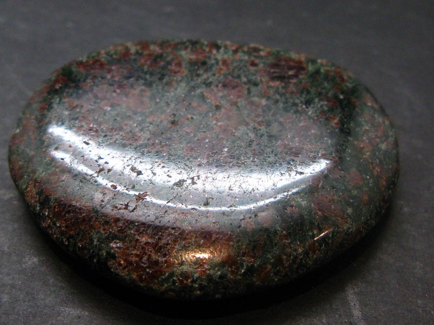Rare Eclogite Tumbled Stone From Norway - 1.7" - 31.18 Grams