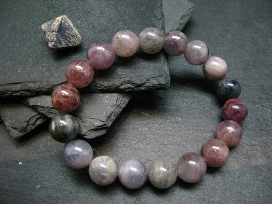 Spinel Genuine Bracelet ~ 7 Inches ~ 11.5mm Round Beads