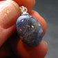 Gem Blue Sapphire Corundum Crystal Silver Pendant From Sri Lanka - 15.5 Carats