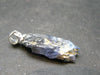 Rare Gem Jeremejevite Silver Pendant From Namibia - 1.0" - 1.54 Grams