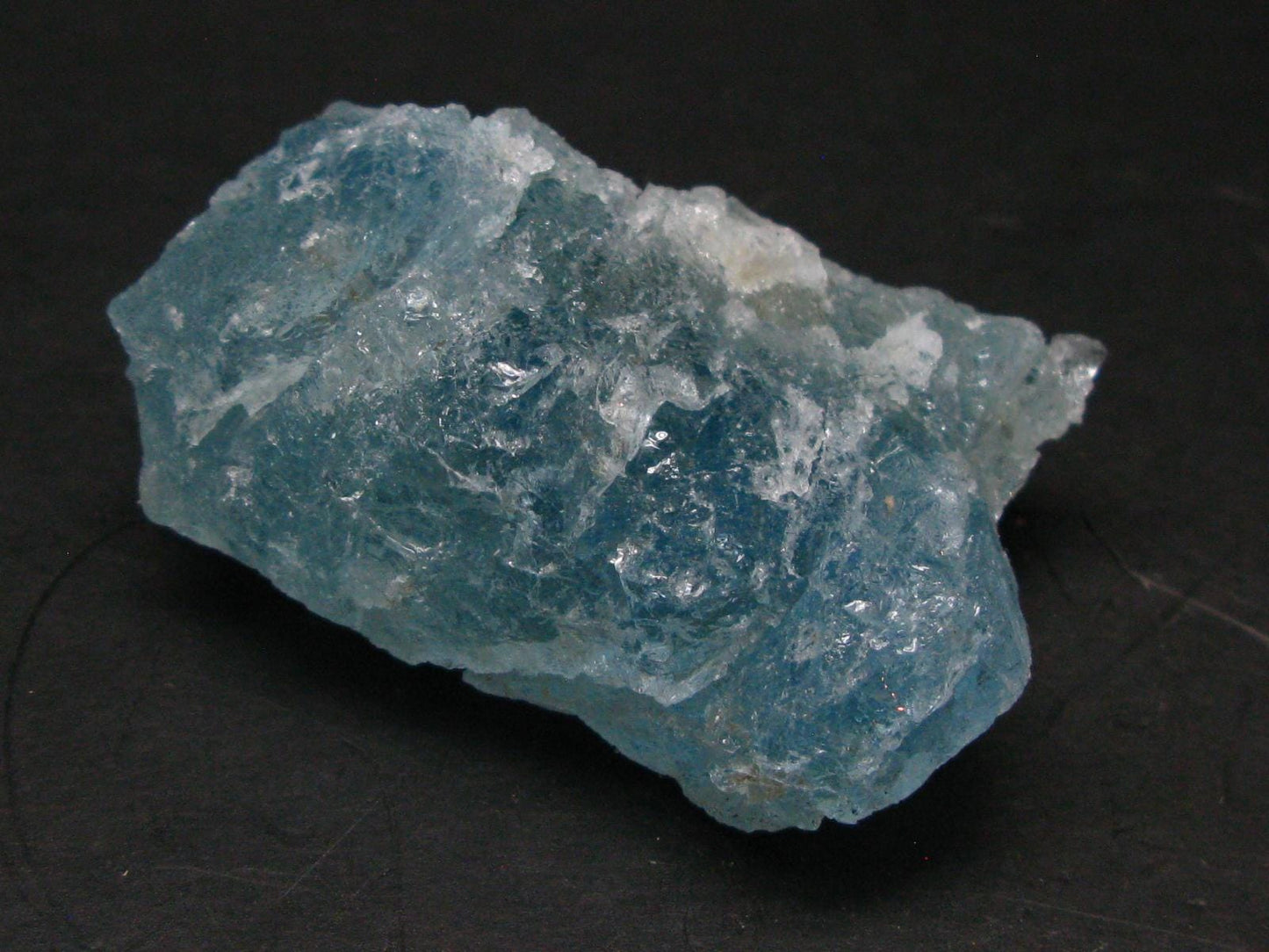 Gem Aquamarine Etched Crystal Blue Beryl From Brazil - 106.59 Grams - 2.7"