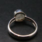 Phenakite Phenacite Crystal Silver Ring From Nigeria - Size 6 - 2.04 Grams