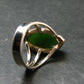 Nephrite Jade Ring From Canada - Size 7 - 6.44 Grams