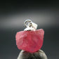Rhodochrosite Sterling Silver Pendant From Alma Colorado, USA - 0.6" - 0.93 Grams