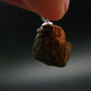 Magnetite Crystal Silver Pendant From Bolivia - 0.8" - 4.64 Grams