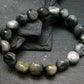 Cats Eye Genuine Bracelet ~ 7 Inches ~ 10mm Tumbled Beads