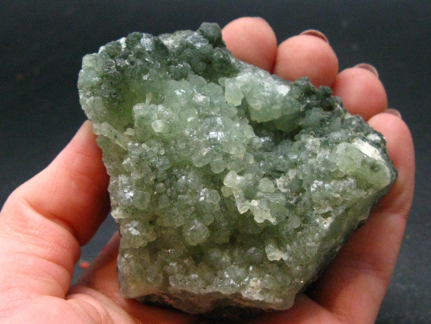 Prehnite Cluster From Morocco - 2.7" - 168.60 Grams