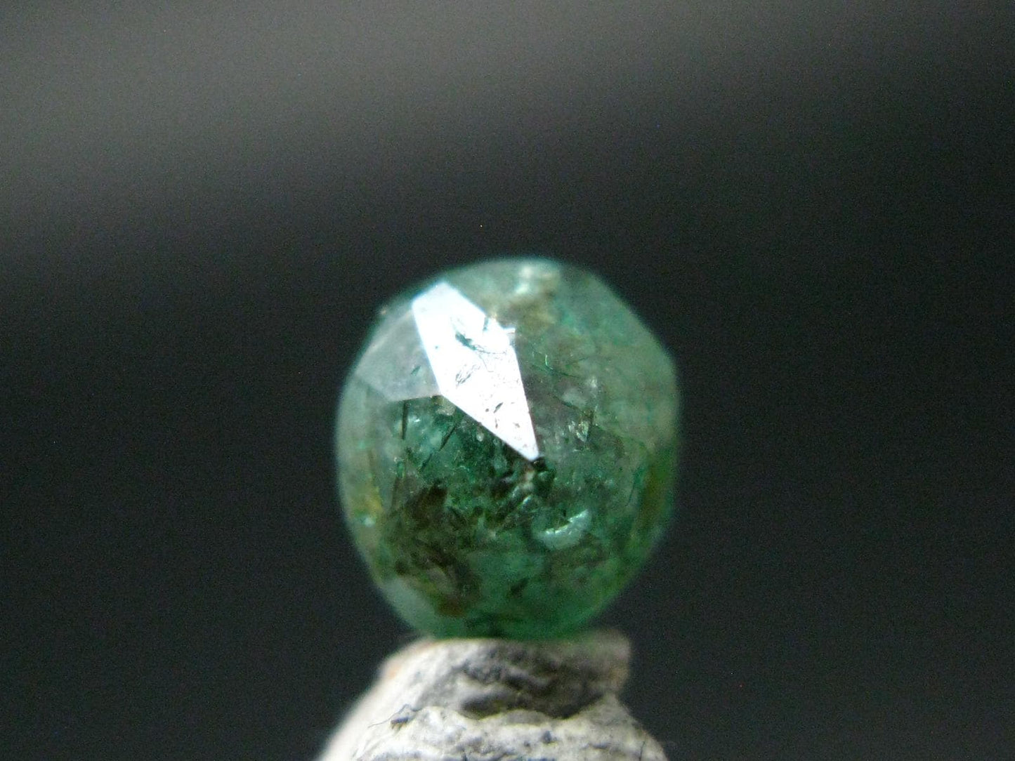 Rare Gem Ludlamite Cut Stone from Bolivia - 0.81 Carats