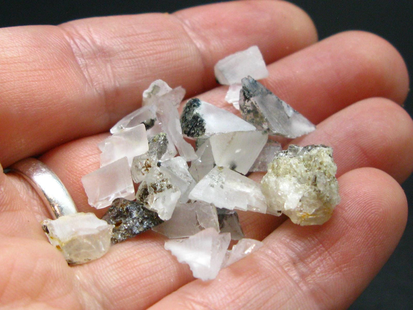 Lot of 25 Phenakite Phenacite Polished Crystals From Brazil - 32.45 Grams