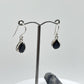 Teardrop Sapphire Sterling Silver Earrings | September Birthstone