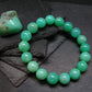 Chrysoprase Genuine Bracelet ~ 7 Inches ~ 11mm Round Beads