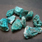 Very Nice Lot of 10 Dioptase Clusters from Congo - 43.96 Grams