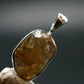 Rare Herderite Crystal Silver Pendant from Brazil - 0.7" - 1.16 Grams