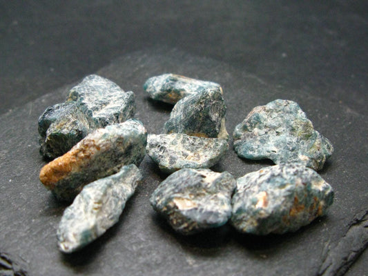 Lot of 10 Extremely Rare Grandidierite Gem Crystal From Madagascar - 162.45 Carats