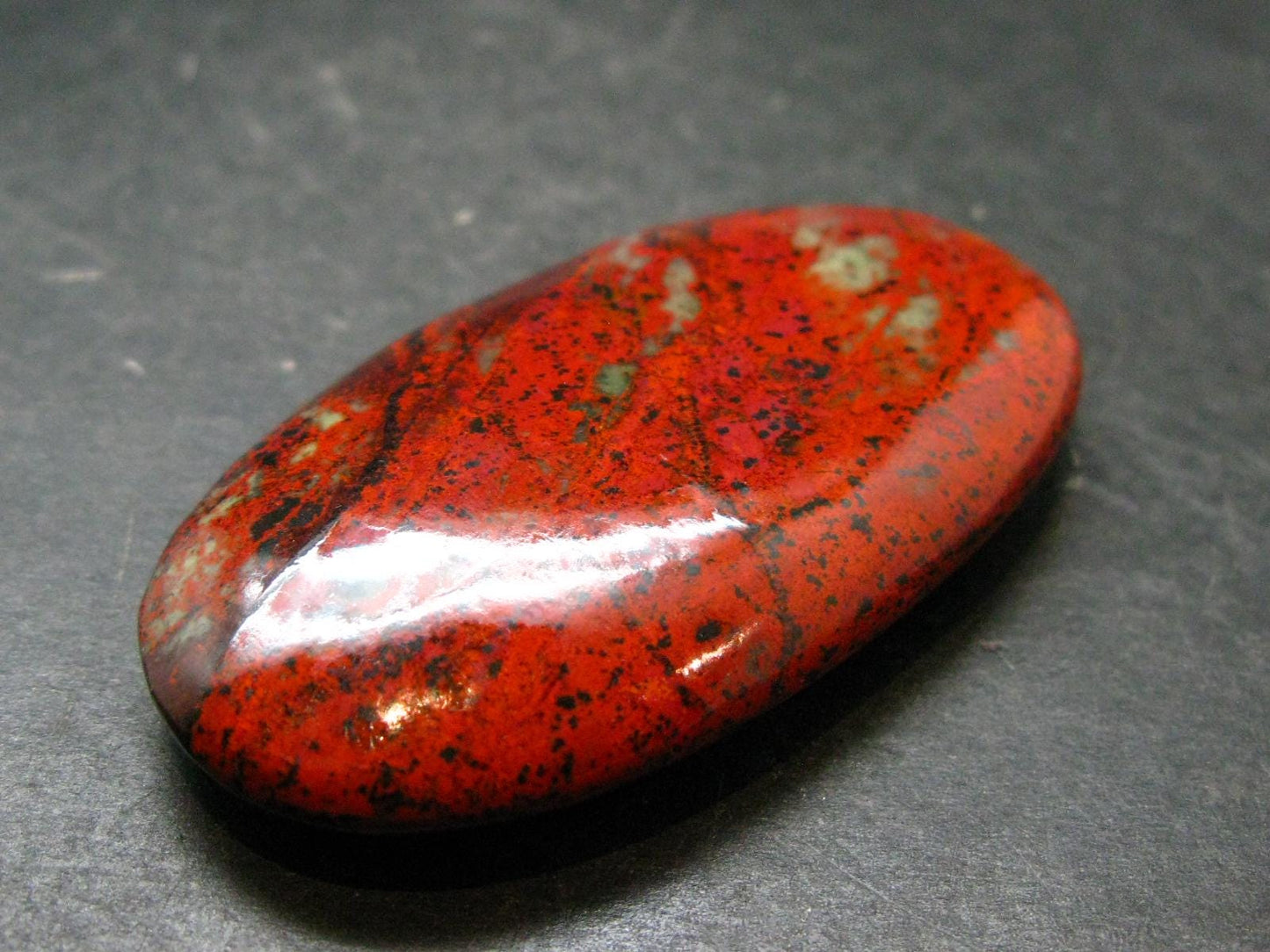 Crimson Cuprite Polished Stone from Mexico - 2.3" - 43.16 Grams