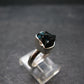 Blue Lazulite Silver Ring From Pakistan - Size 6 - 2.67 Grams