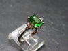 Helenite Gaia Stone Gem Sterling Silver Ring From Washington - Size 8 - 1.69 Carats