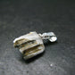 Extremely Rare Rough Beryllonite Crystal Silver Pendant from Afghanistan - 0.7" - 4.30 Carats