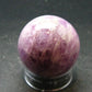 Rich Pinkish - Purple Kunzite Spodumene Sphere Ball From Brazil - 1.5"