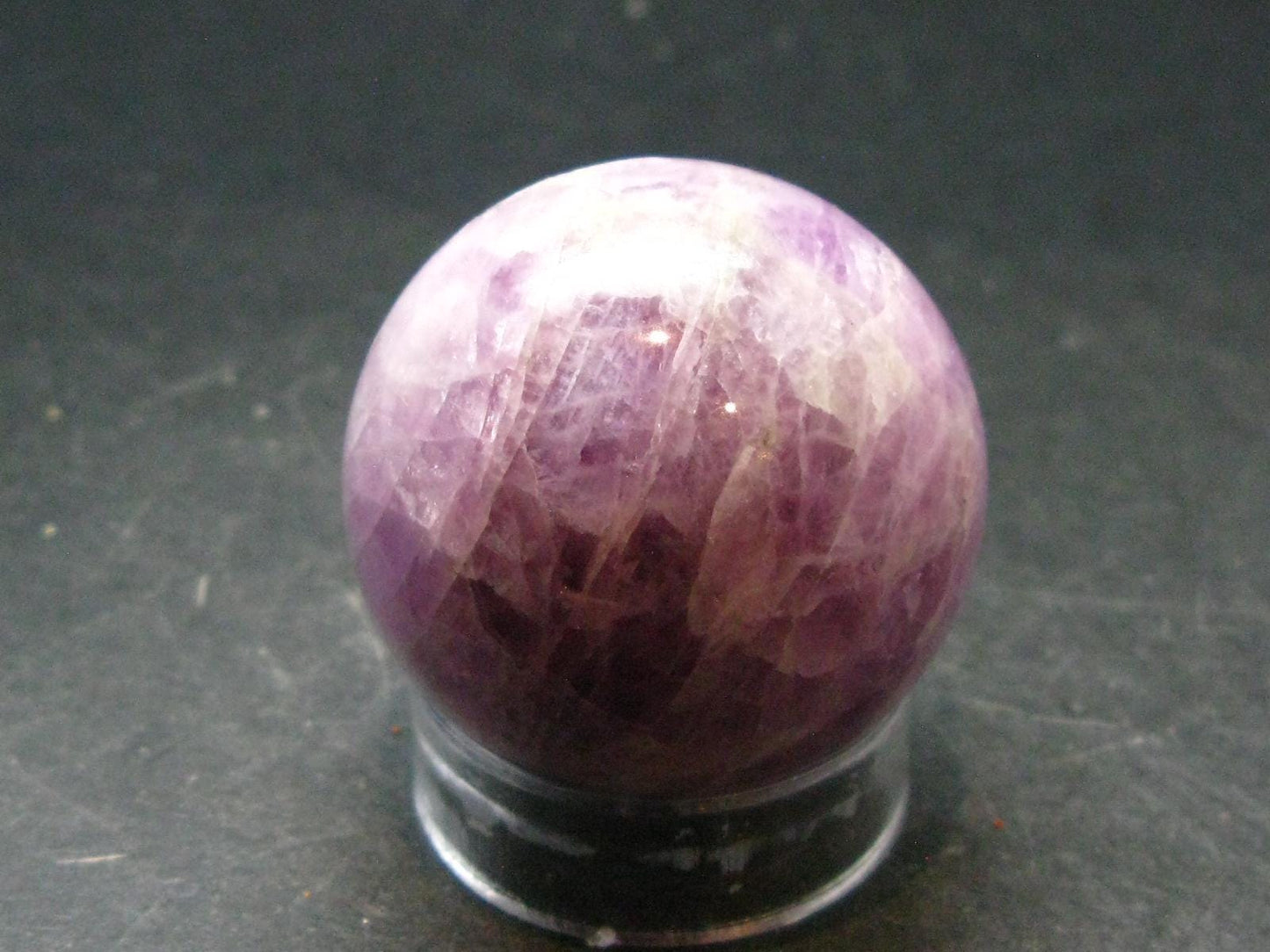 Rich Pinkish - Purple Kunzite Spodumene Sphere Ball From Brazil - 1.5"