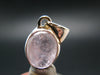 Pink Morganite Silver Pendant From Brazil - 0.8" - 2.52 Grams