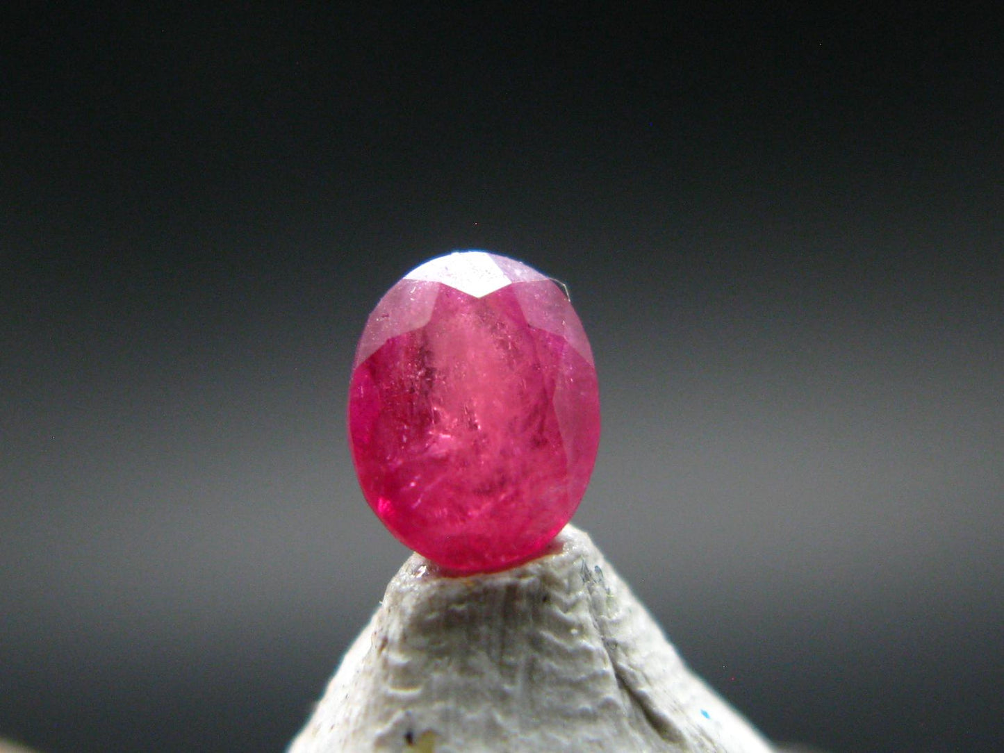 Beautiful Rare Gem Bixbite Red Beryl Emerald Cut Stone From Utah USA - 0.30 Carats - 4.9x4.0mm