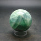 Gem Purple + Green Fluorite Sphere from China - 2.1"