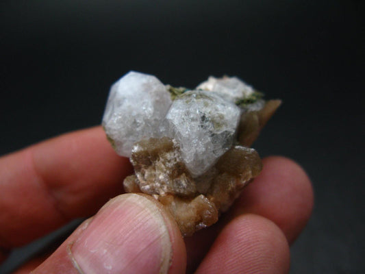 Analcime & Stilbite Cluster From Canada - 1.3" - 14.37 Grams