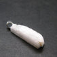 Rare Clear Natrolite Crystal Silver Pendant From Tanzania - 1.1" - 1.56 Grams