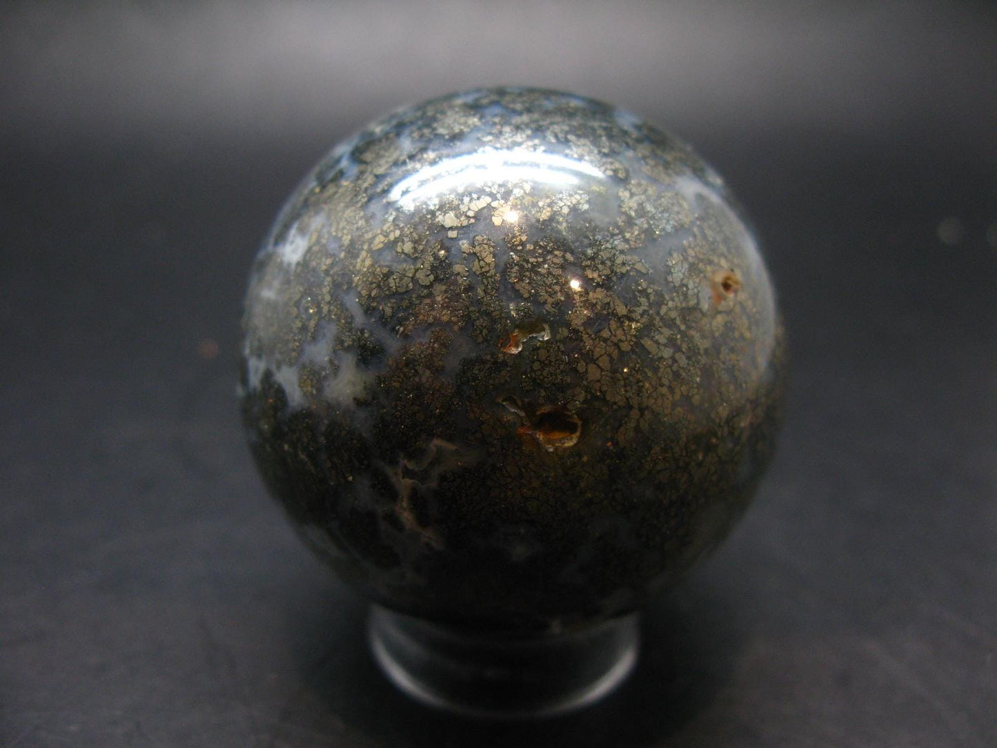 Healers Gold Sphere from USA - 2.2" - 276.76 Grams