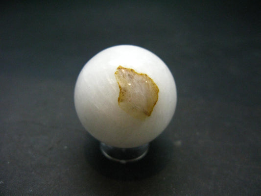 Rare Cryolite Sphere Ball From Greenland - 1.1" - 36.76 Grams