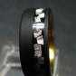 Muonionalusta Meteorite Steel Ring - 12.13 Grams - Size 7