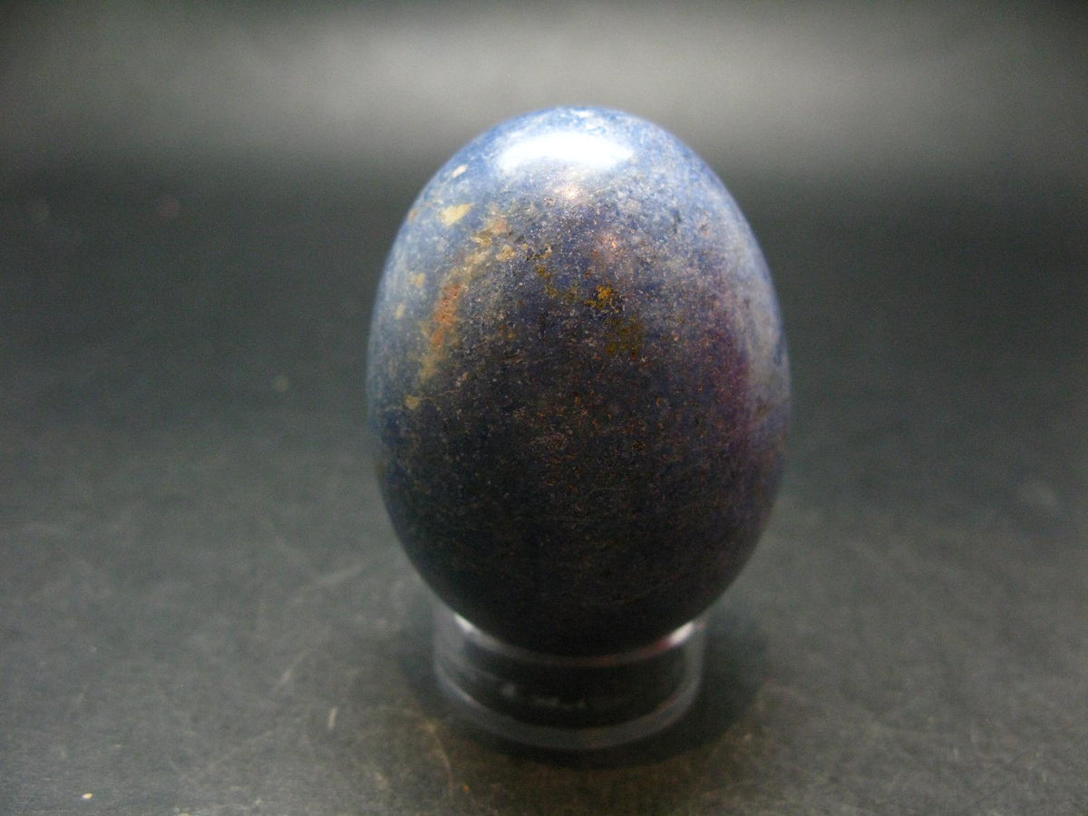 Dumortierite Egg From Peru - 162.97 Grams - 2.3"