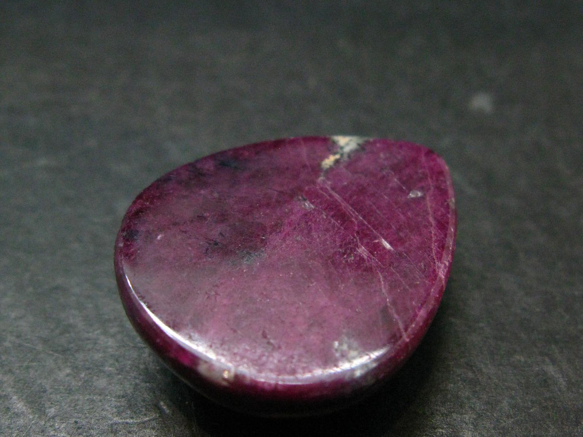 Ruby Cabochon From Tanzania - 1.3" - 21.24 Grams