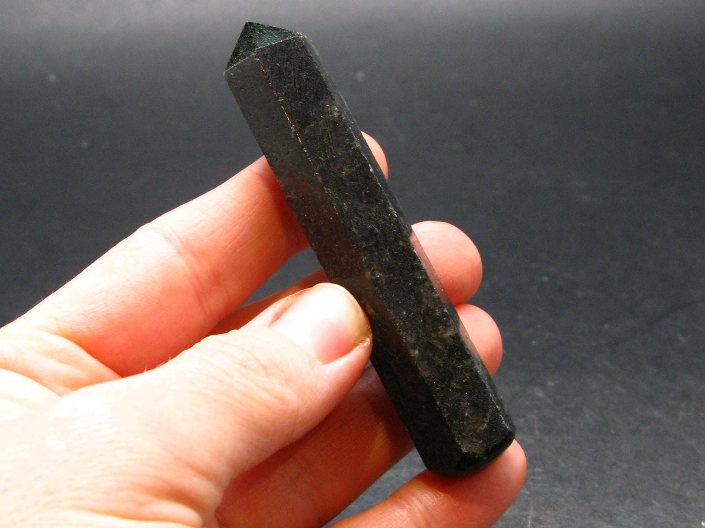 Nuumite Nuummite Wand Massage From Greenland - 3.0"