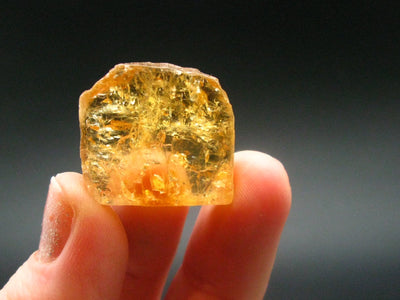 Imperial Topaz Crystal From Brazil - 0.9" - 9.70 Grams