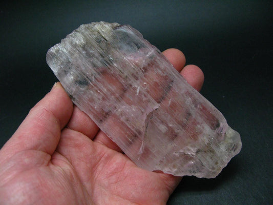 Gem Kunzite Spodumene Crystal From Afghanistan - 5.1" - 232 Grams