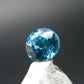 Gem Blue Zircon Cut Stone From Cambodia - 0.90 Carats