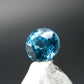 Gem Blue Zircon Cut Stone From Cambodia - 0.90 Carats