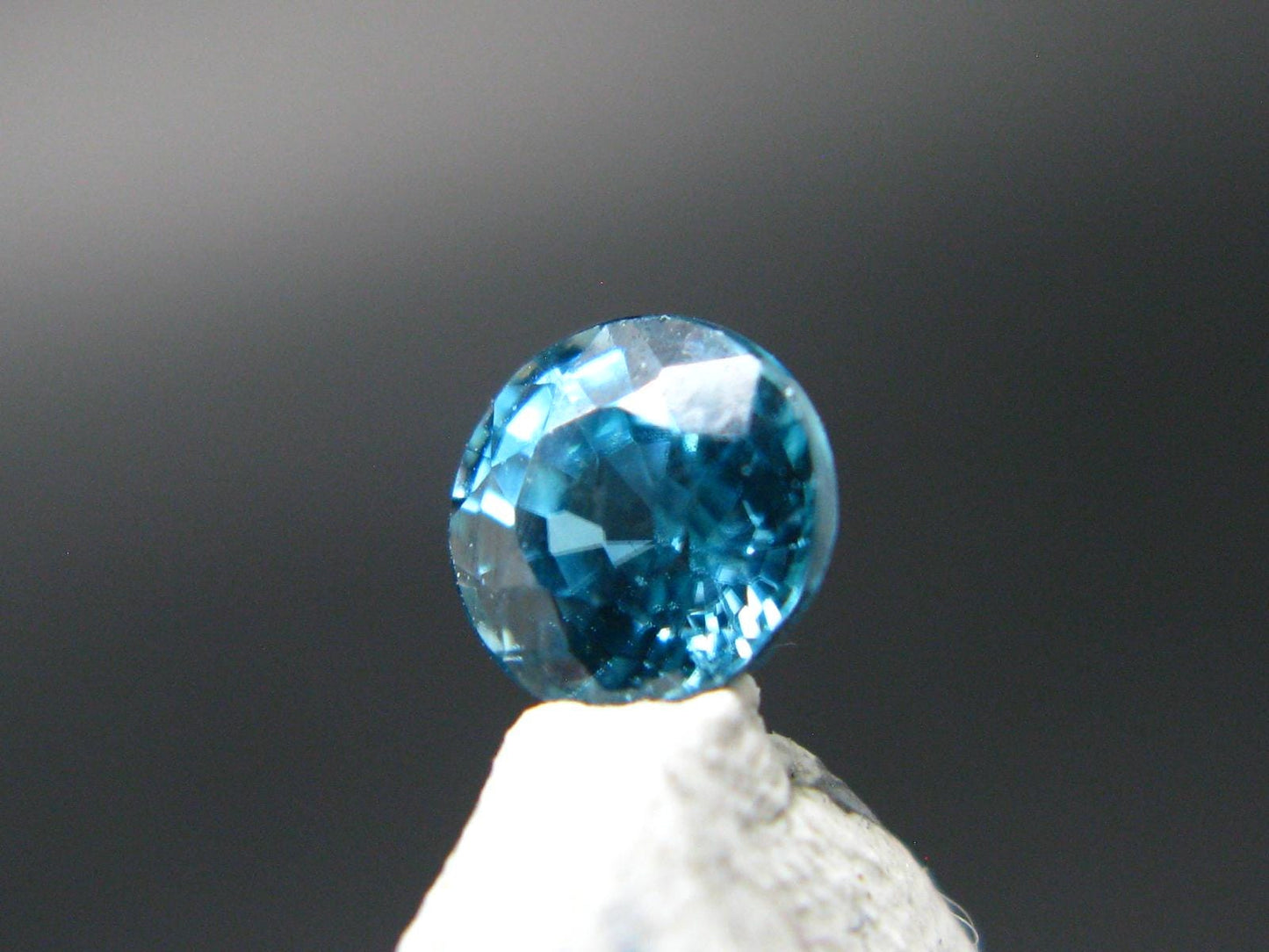 Gem Blue Zircon Cut Stone From Cambodia - 0.90 Carats